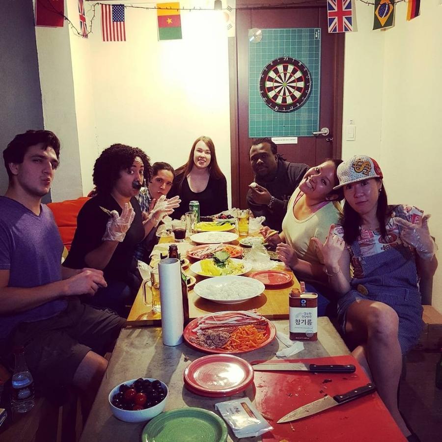 Hotel Backpackers' House Busan Esterno foto