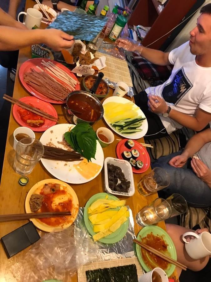 Hotel Backpackers' House Busan Esterno foto